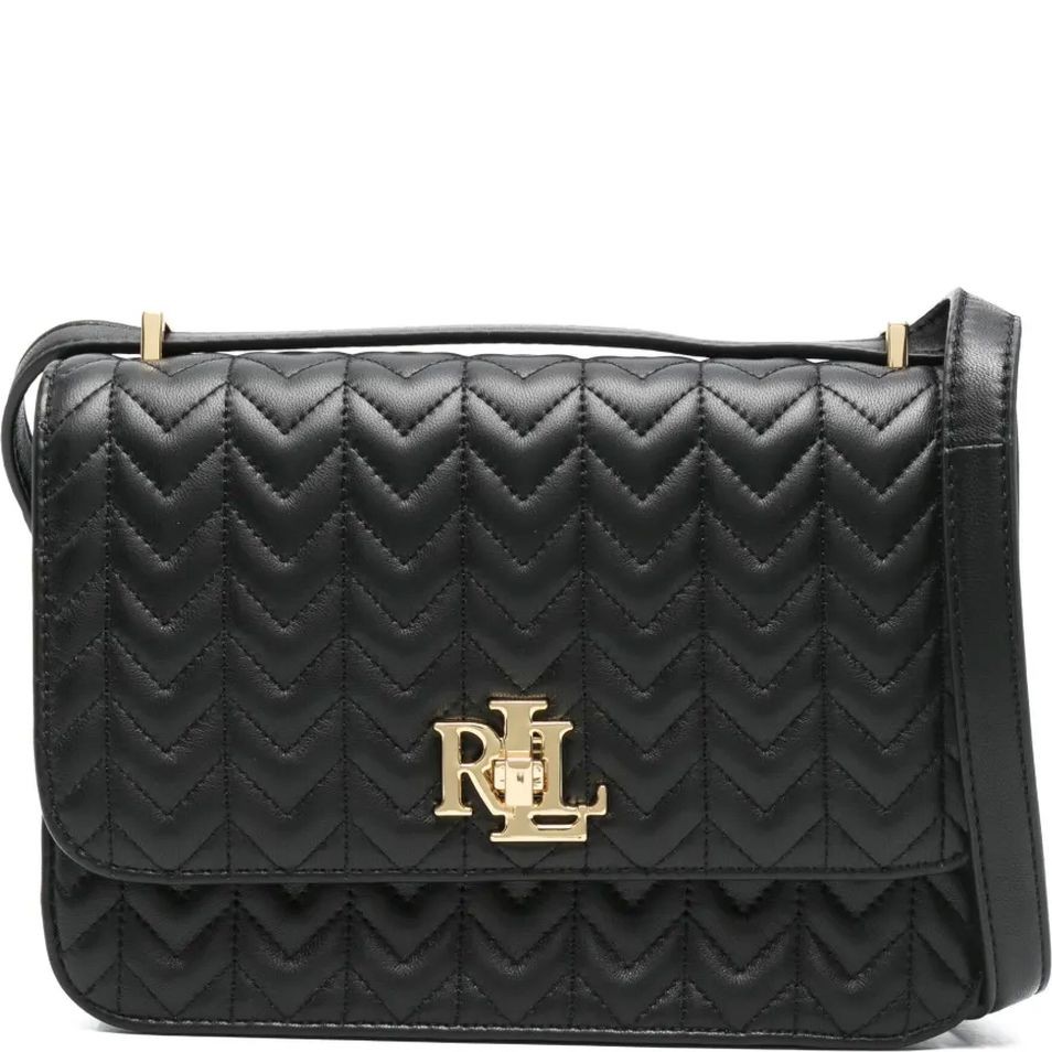 LAUREN RALPH LAUREN Rankinė per petį moterims, Juoda, Sophee 22-shoulder bag-medium 1