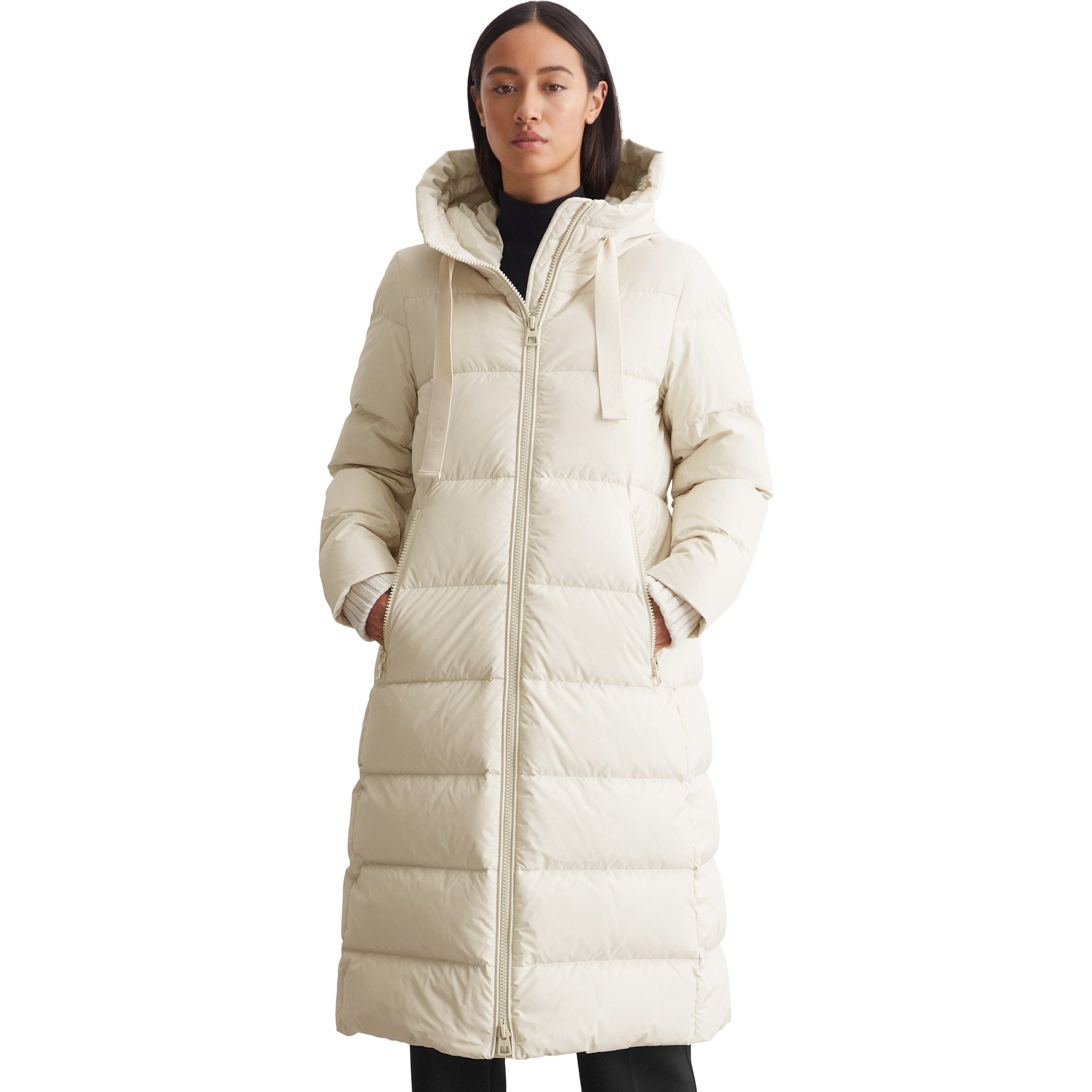 MARC O'POLO Paltas moterims, Smėlio, Coats 409103971291 2