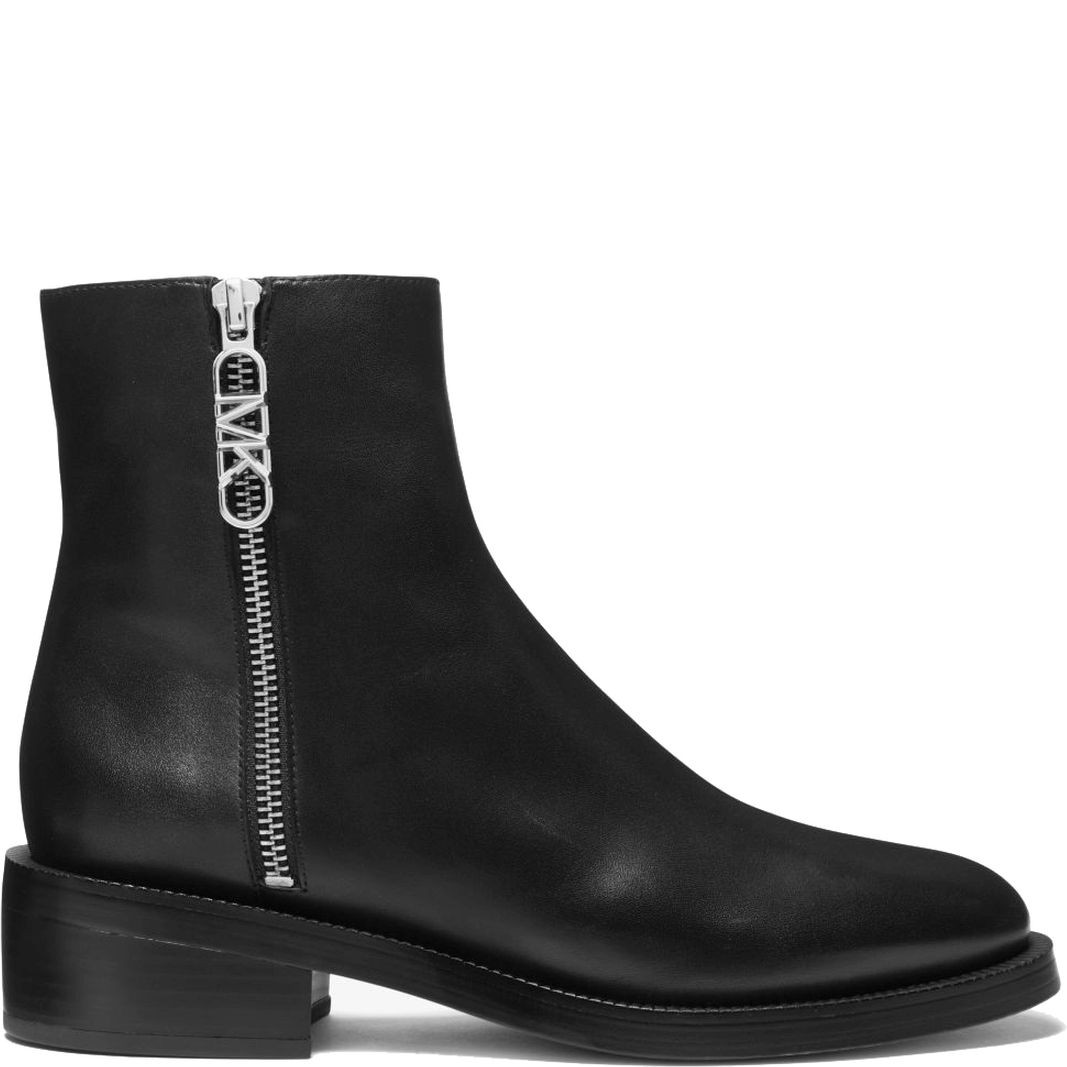 MICHAEL KORS Aulinukai moterims, Juoda, Regan flat bootie 2