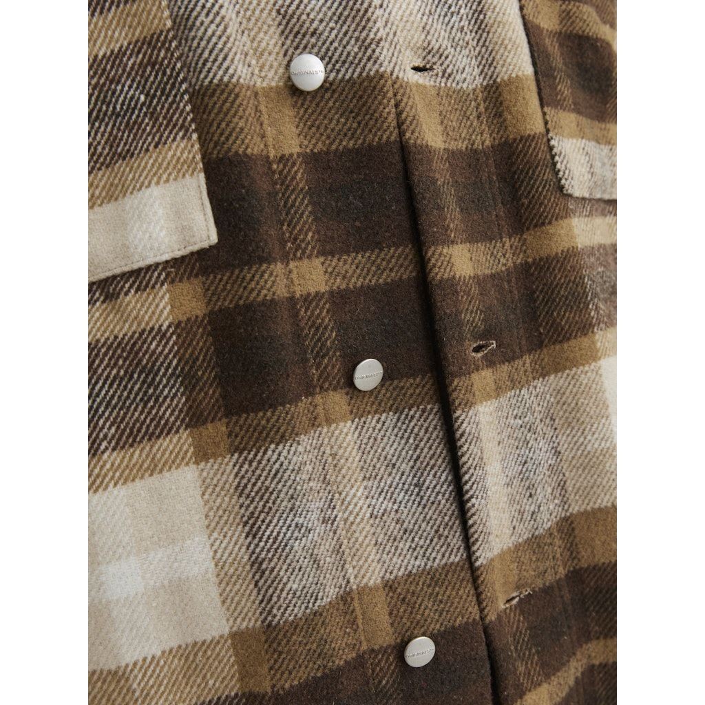 JACK & JONES Lengva striukė vyrams, Marga, Vester bro check overshirt 2