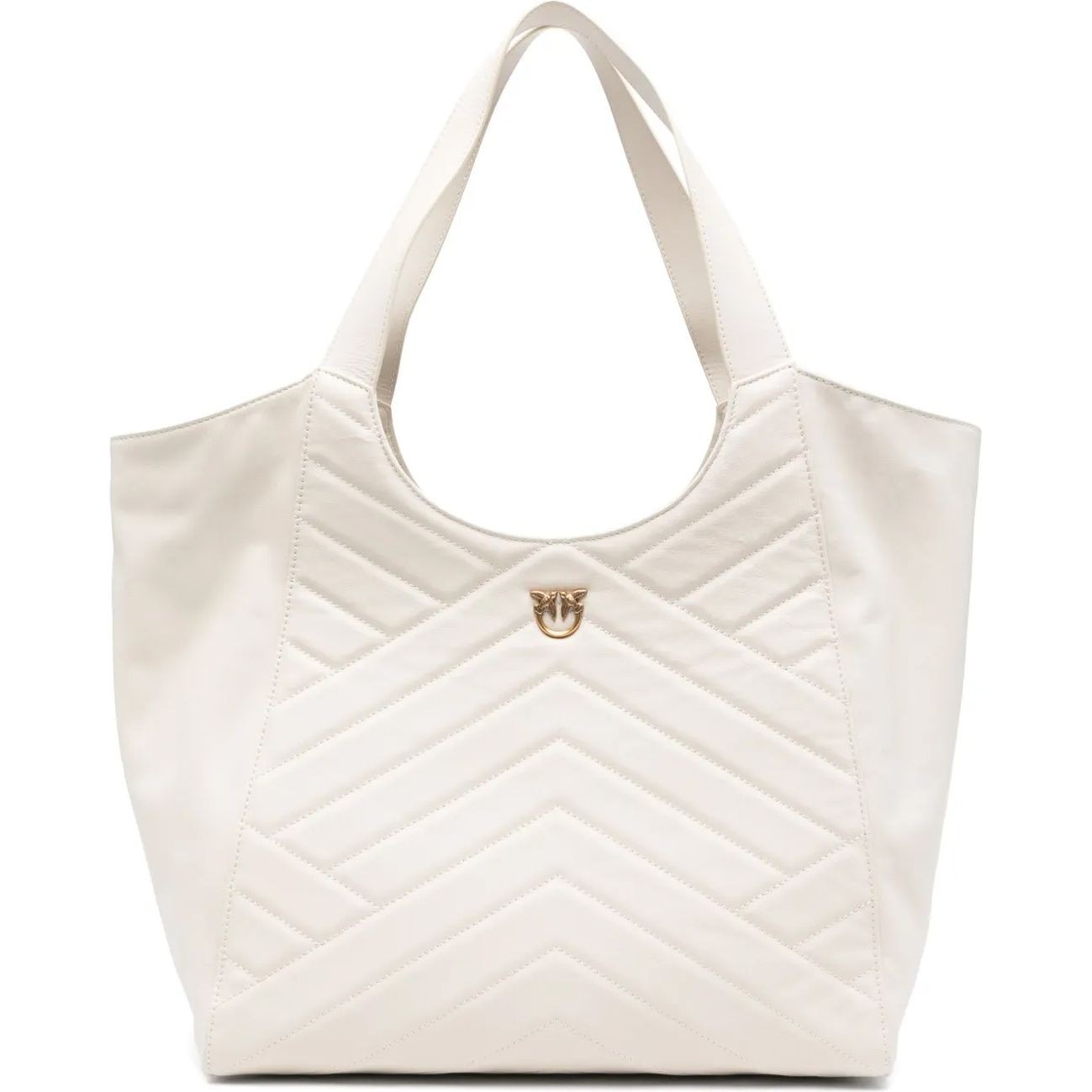 PINKO Pirkinių krepšys moterims, Balta, Tote bag 1