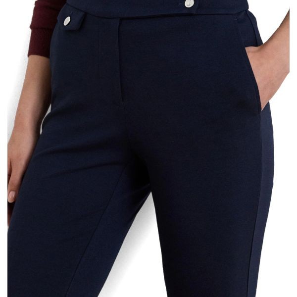 LAUREN RALPH LAUREN Kelnės moterims, Mėlyna, Zinleah ankle flat front 2