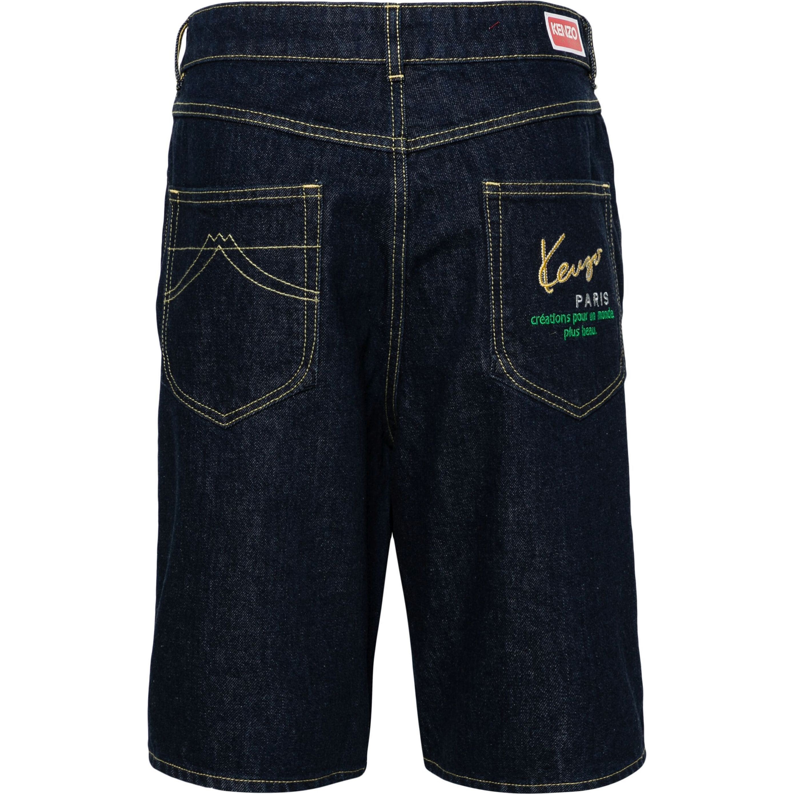 KENZO Šortai vyrams, Mėlyna, K creations himawari strght sh 2