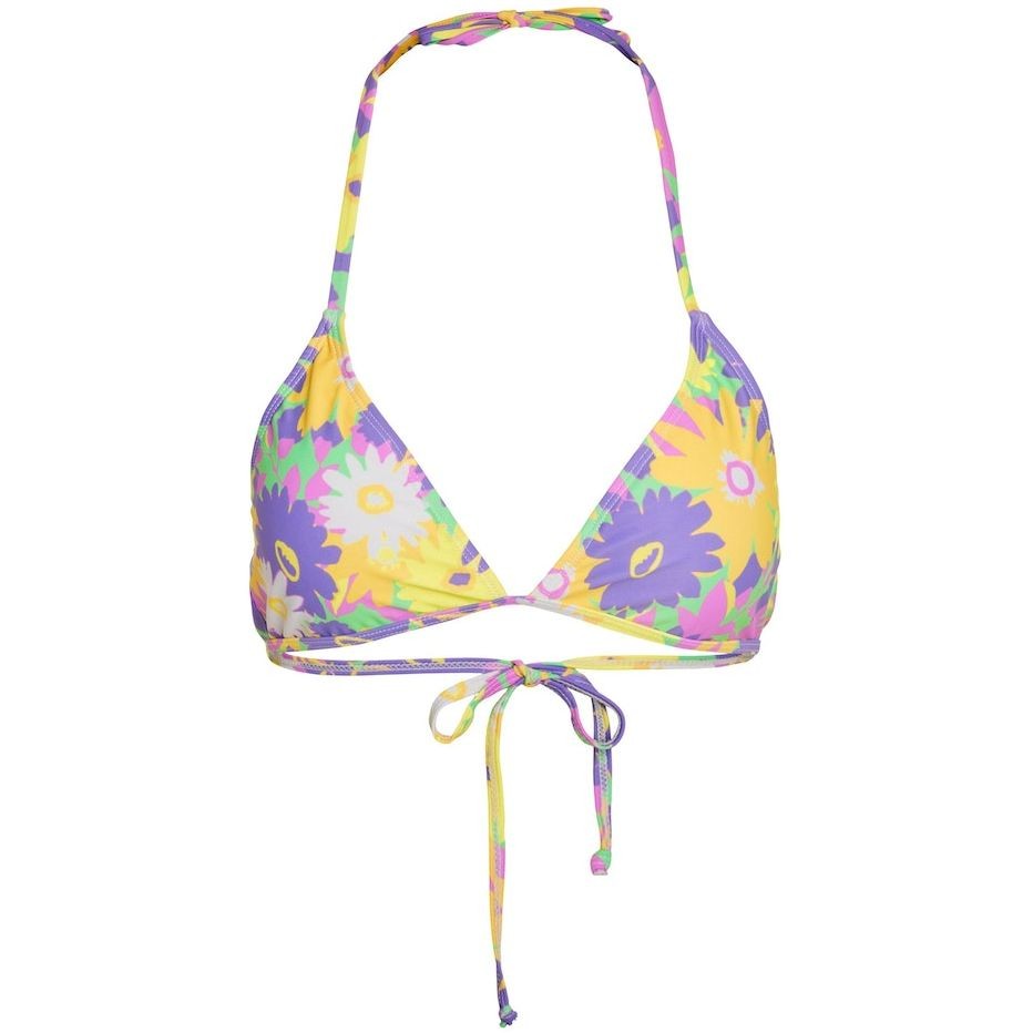 NOISY MAY Viršutinė kostiumėlio dalis moterims, Geltona, NMBLOOM BIKINI TOP 1