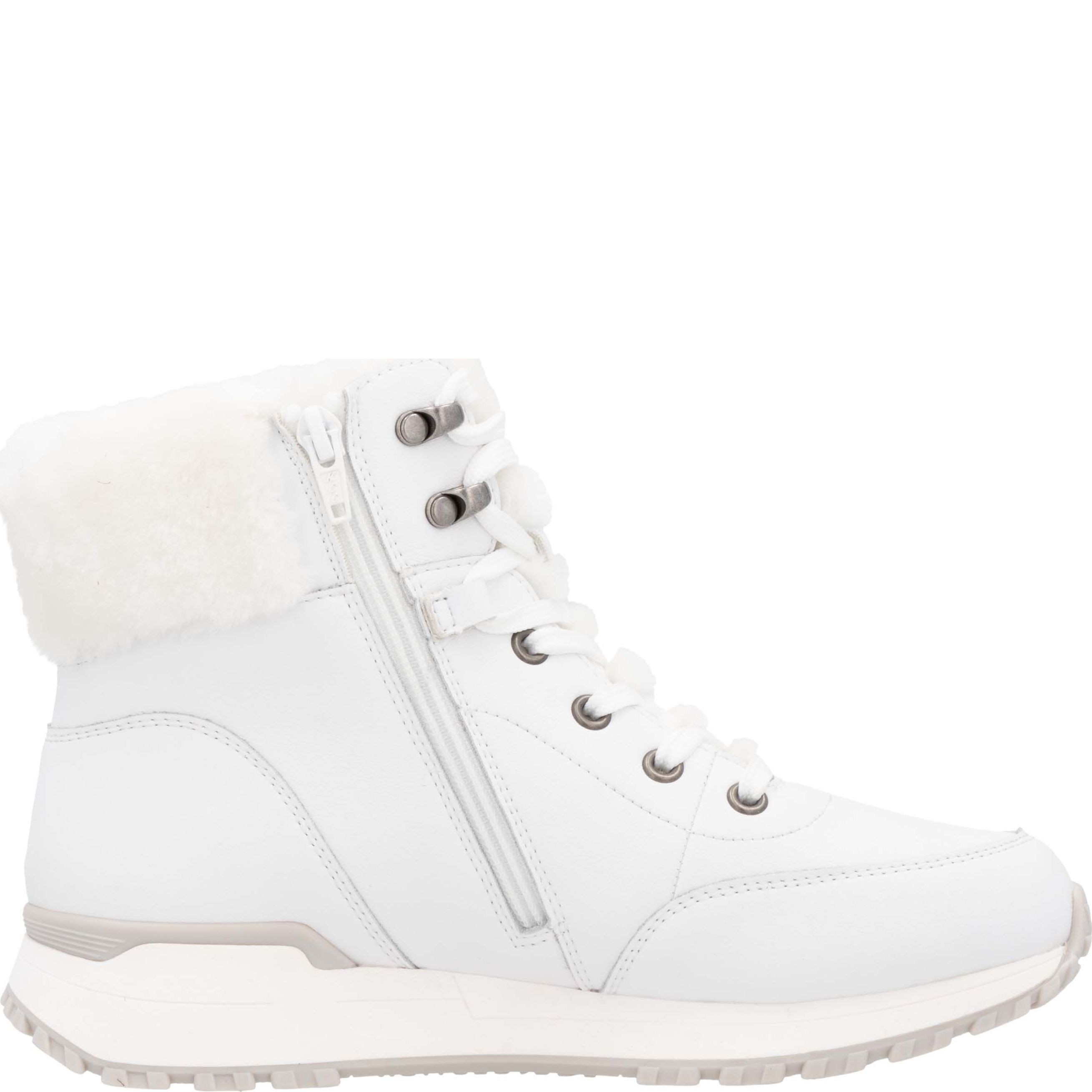 RIEKER EVOLUTION Aulinukai moterims, Balta, Ladies mid height boots 5