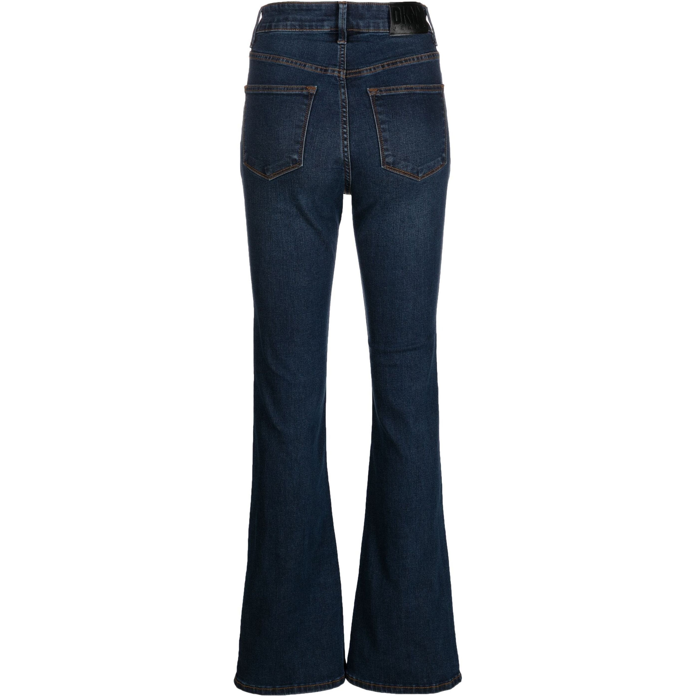 DKNY Platėjantys džinsai moterims, Mėlyna, Boreum high rise flare 2
