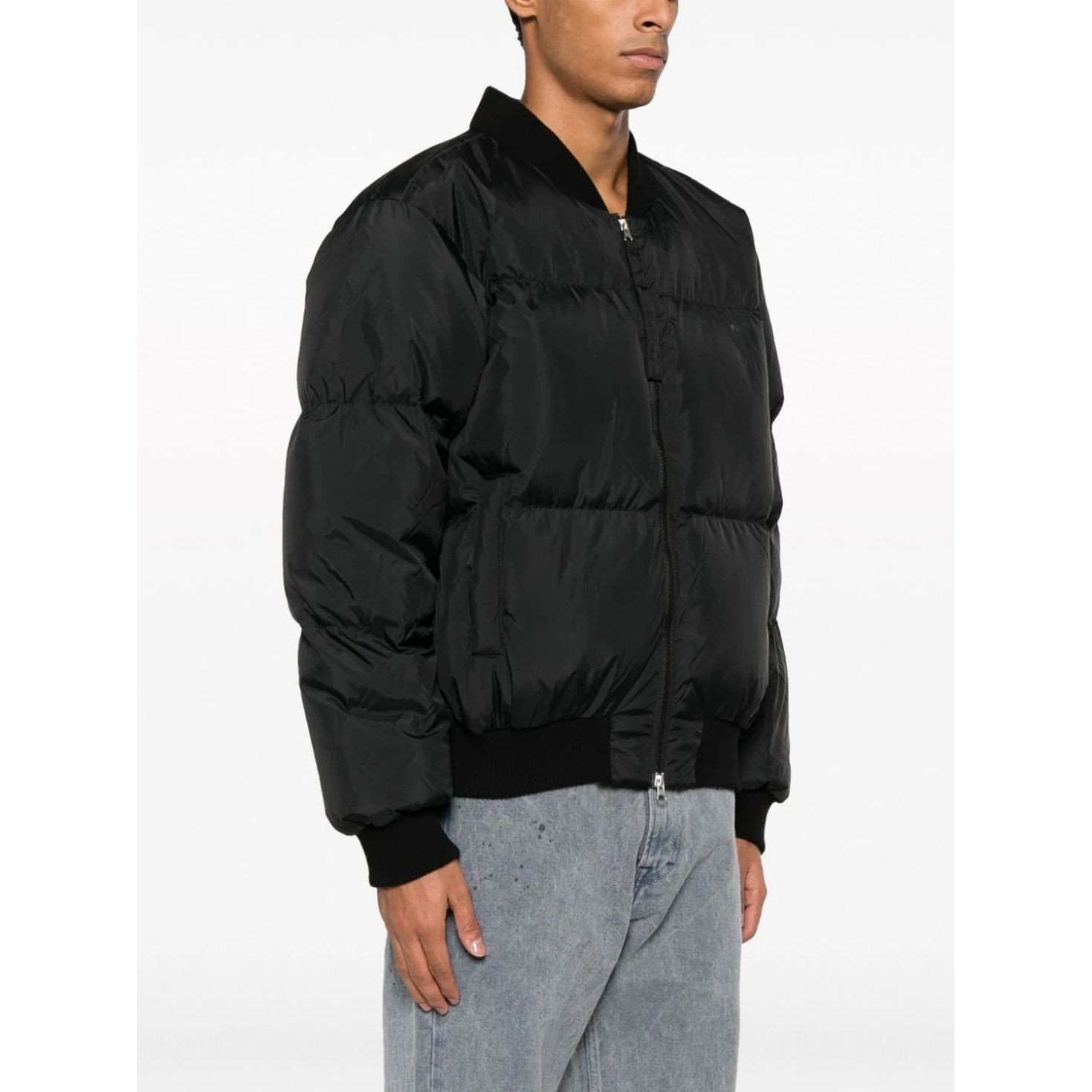 AXEL ARIGATO Bomberis vyrams, Juoda, Puffer bomber 3