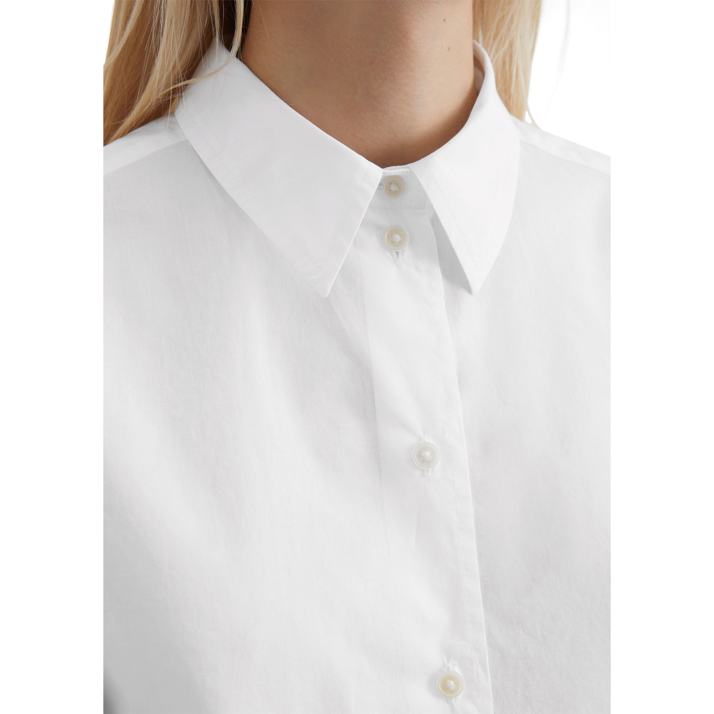 MARC O'POLO Marškiniai ilgomis rankovėmis moterims, Balta, Shirts lon M02092142331 4