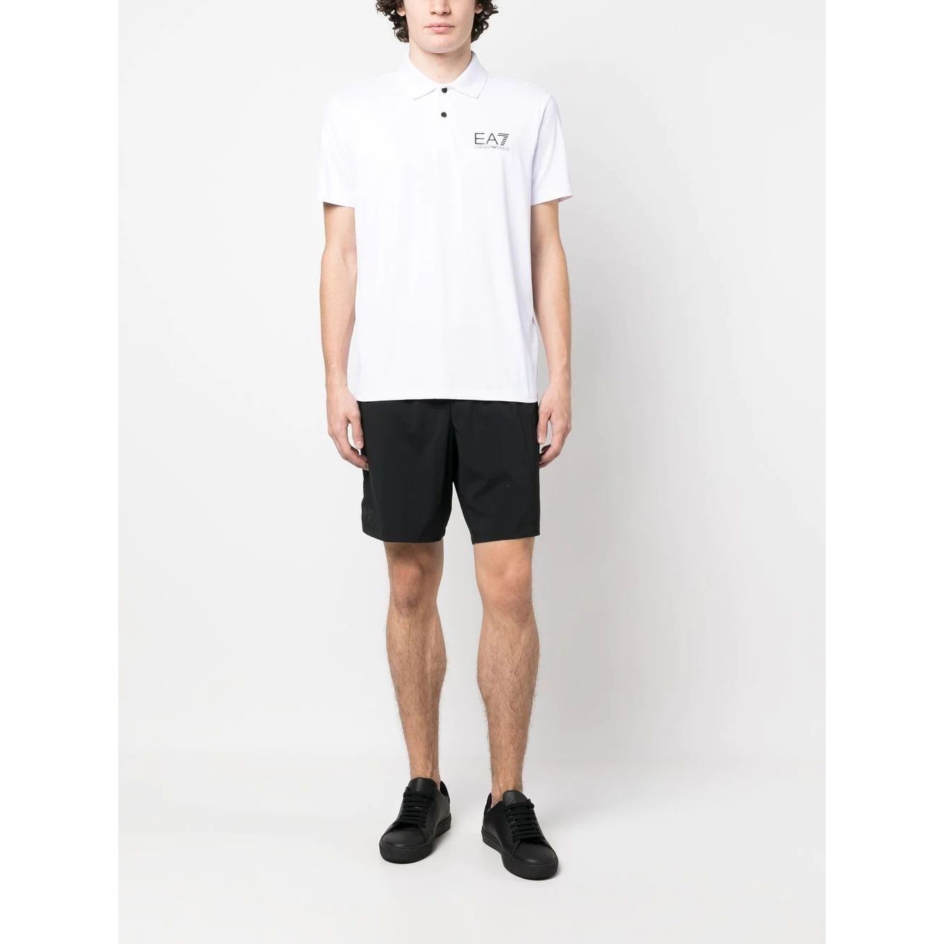 EA7 Polo marškiniai trumpos rank. vyrams, Balta, Polo shirt 3