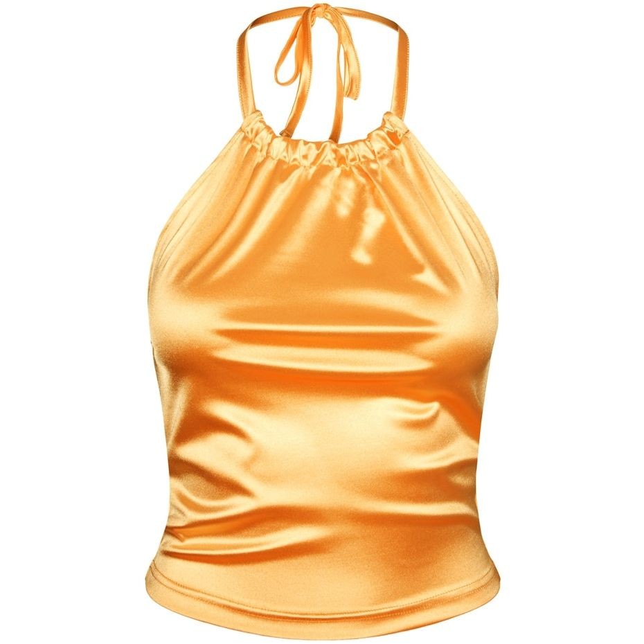 NOISY MAY Palaidinės moterims, Geltona, NMCHRISTINA S/L TOP 1