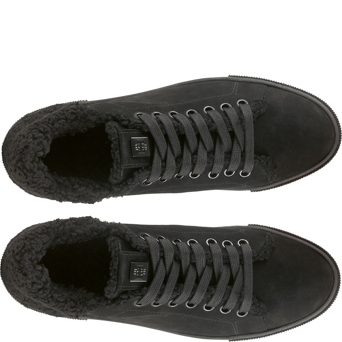 HOGL Laisvalaikio bateliai moterims, Juoda, Fluffy leisure 4