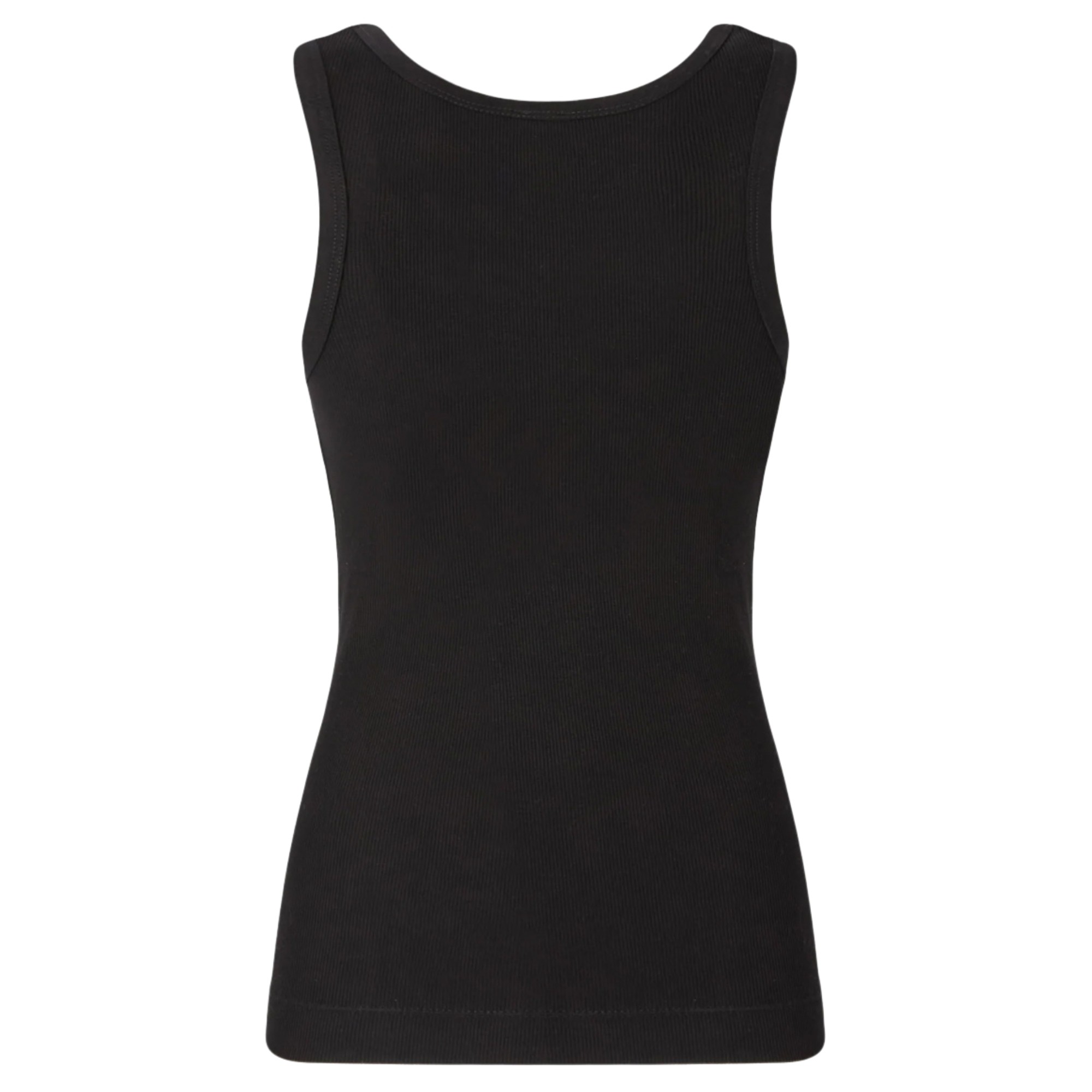 PINKO Marškiniai be rankovių moterims, Juoda, Calcolatore tanktop 2