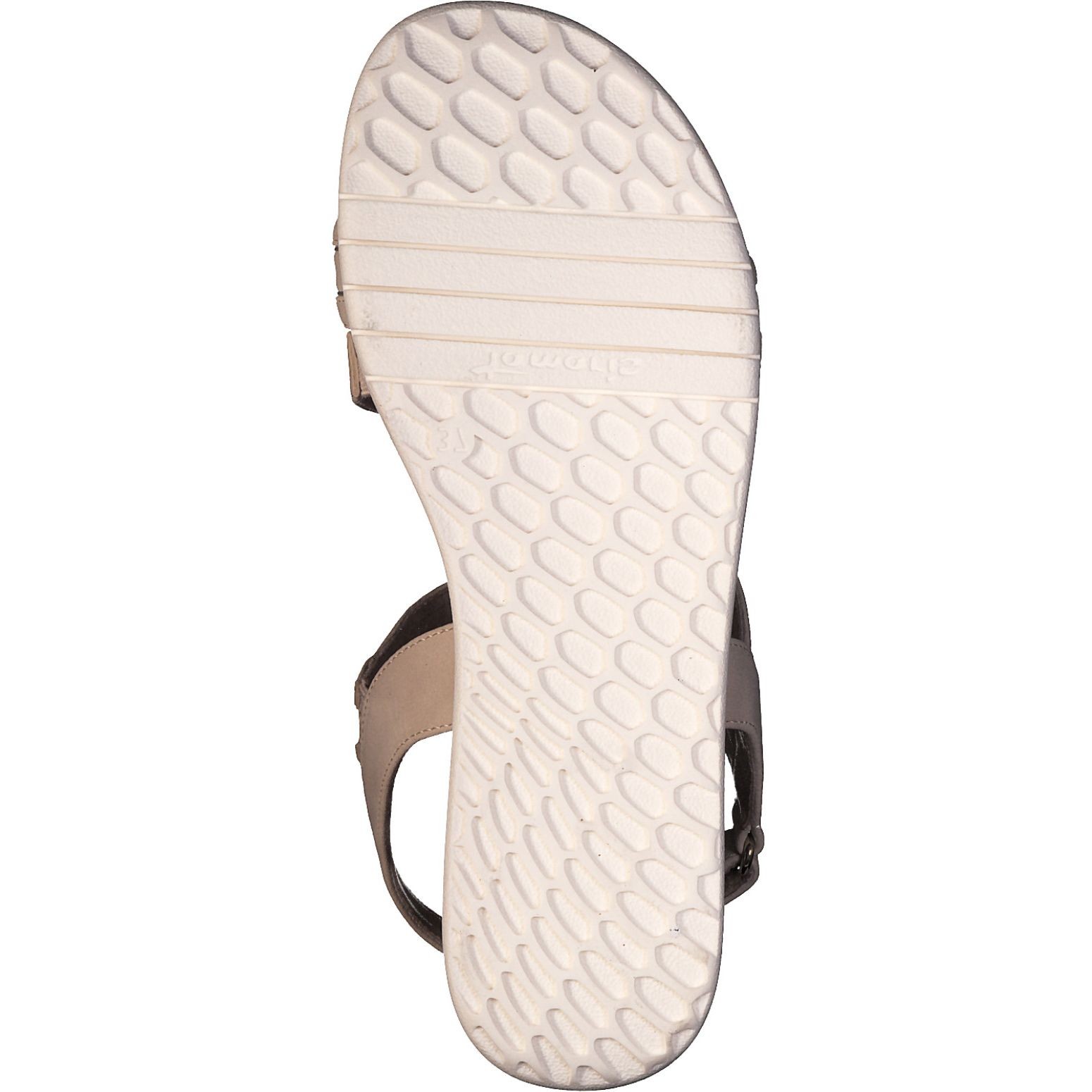 TAMARIS Basutės moterims, Smėlio, SANDALS 4