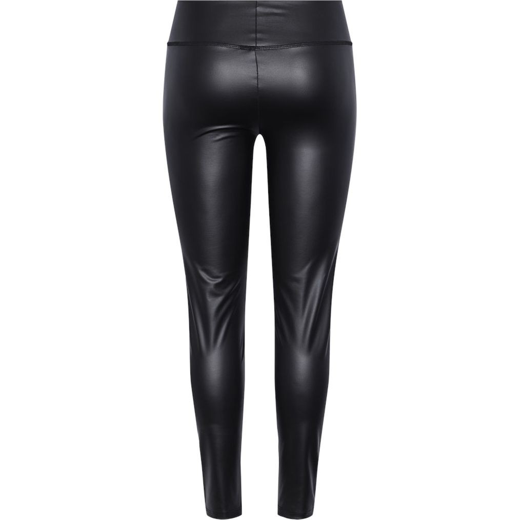 PIECES Kelnės moterims, Juoda, PCAMINDA HW LEGGINGS 7