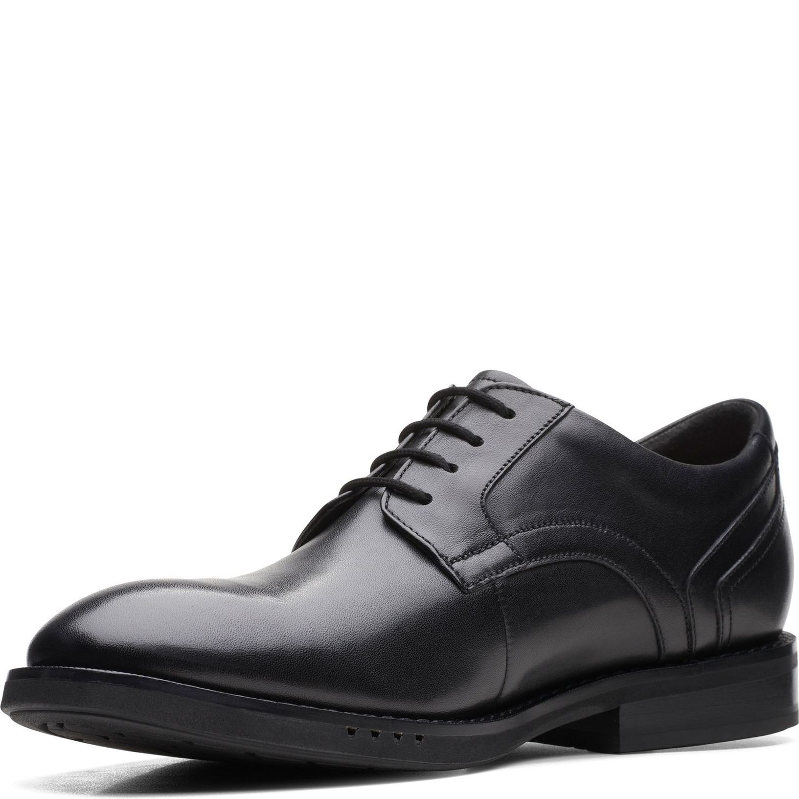 CLARKS Klasikiniai batai vyrams, Juoda, Un Hugh Lace formal 4