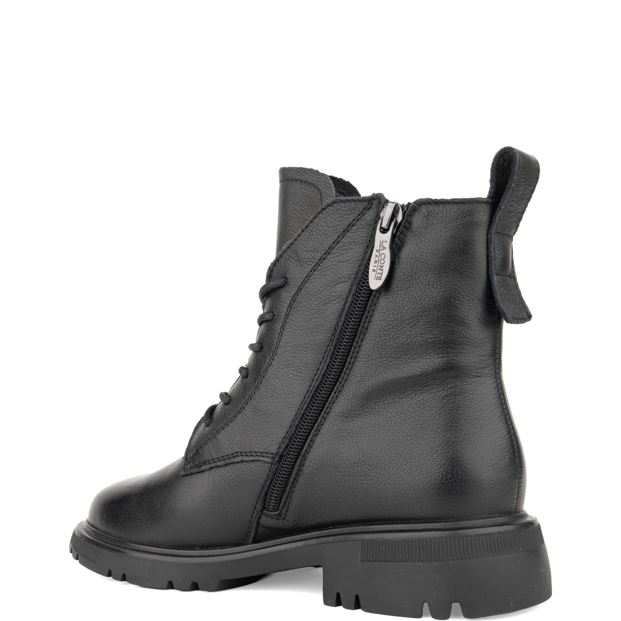 LA CONTE Aulinukai moterims, Juoda, Booties 3