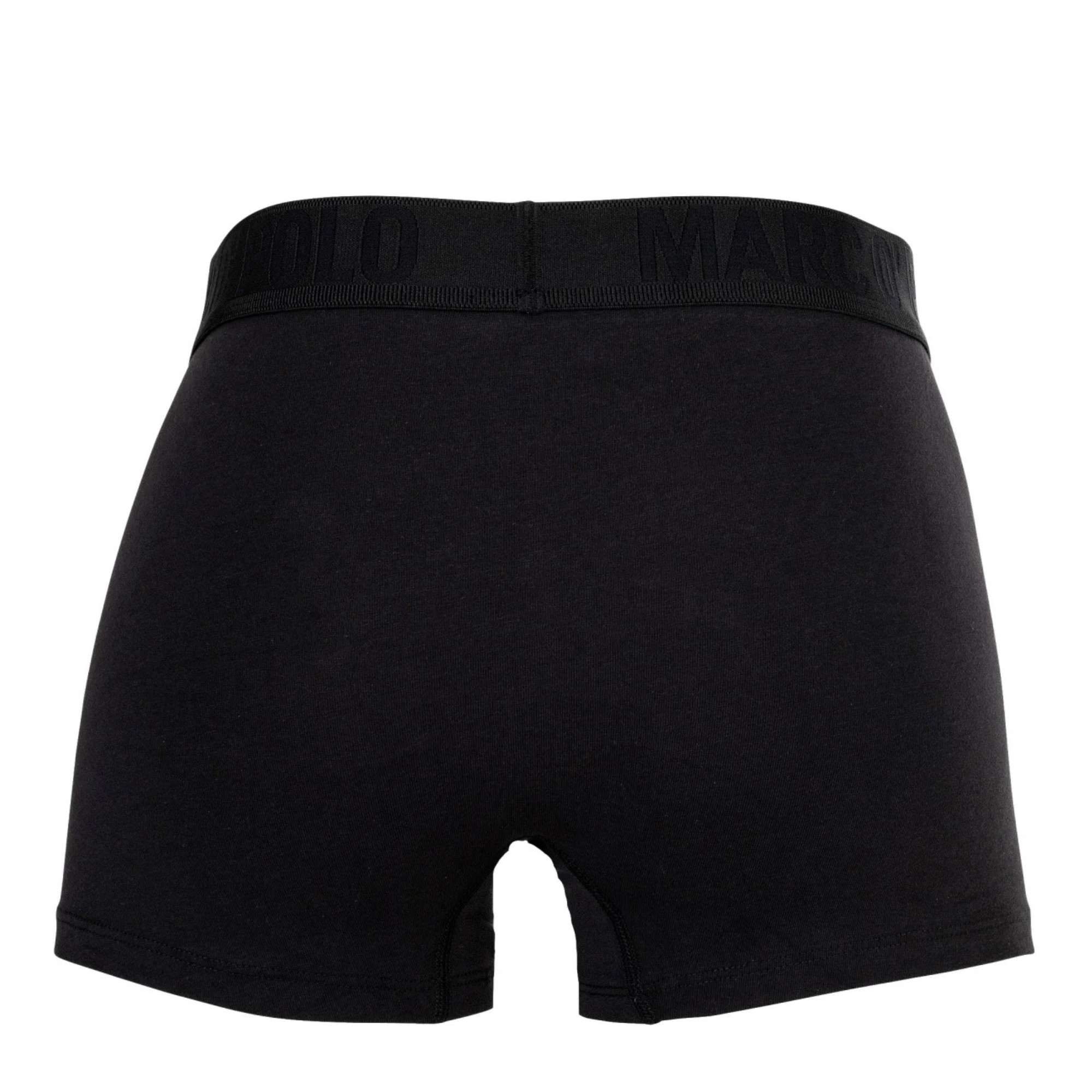 MARC O'POLO Ilginti apatiniai vyrams, Juoda, 3-Pack Boxer 3