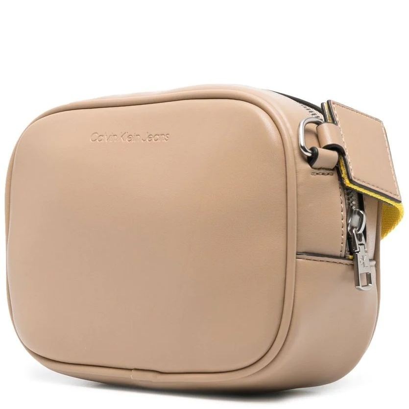 CALVIN KLEIN JEANS Rankinė per petį moterims, Smėlio, SLEEK CAMERA BAG18 SOLID 2