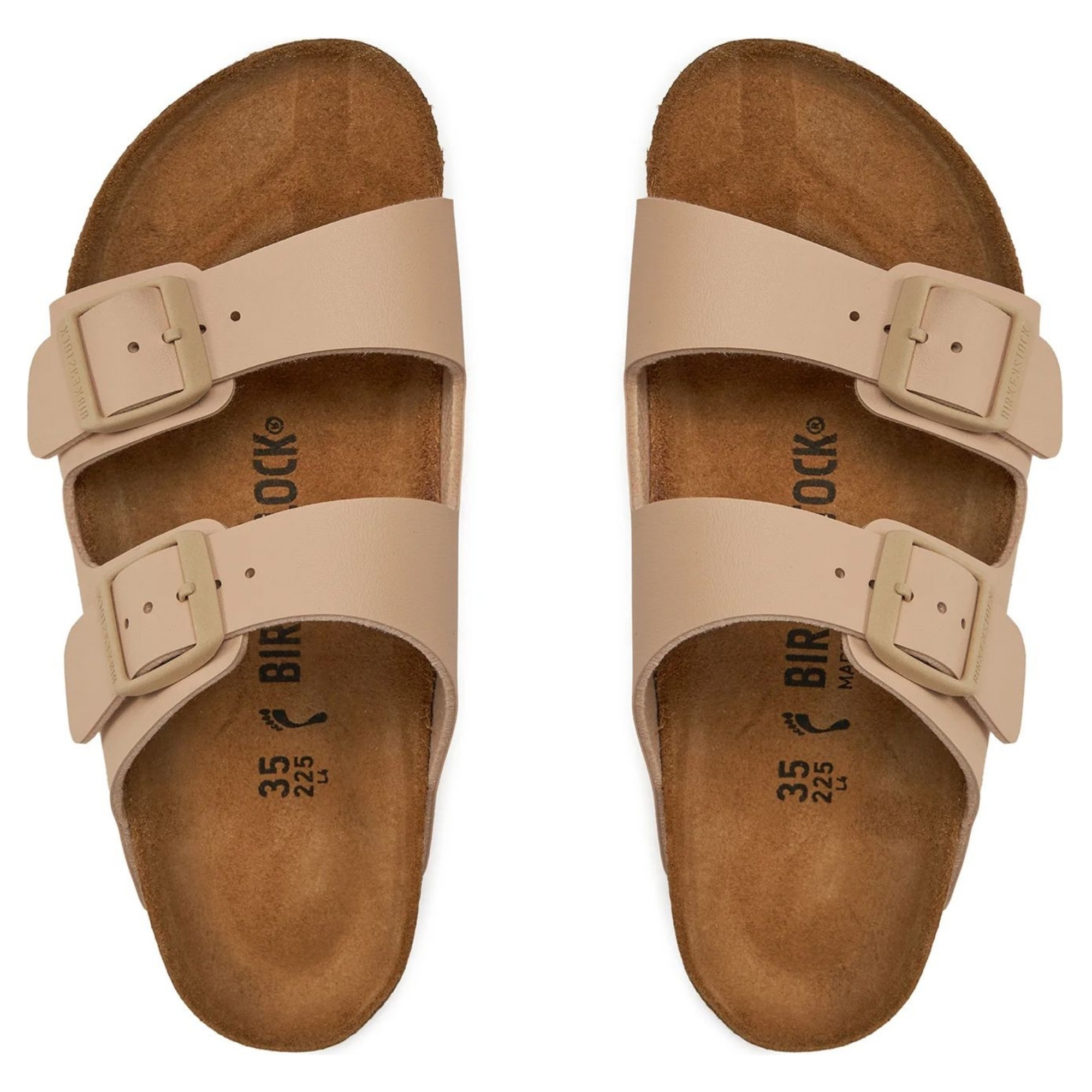 BIRKENSTOCK Šlepetės, Smėlio, Arizona BF slippers 4