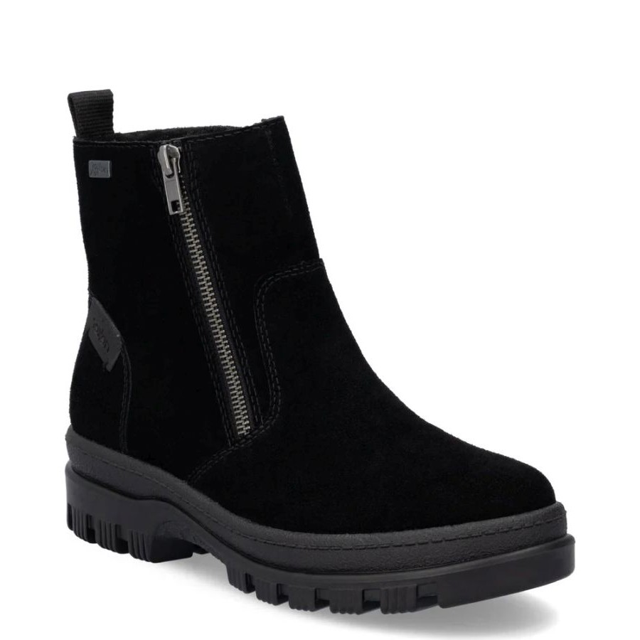 RIEKER Aulinukai moterims, Juoda, Booties 1