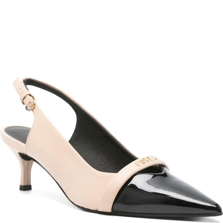 FURLA Aukštakulniai moterims, Juoda, Furla core slingback 2