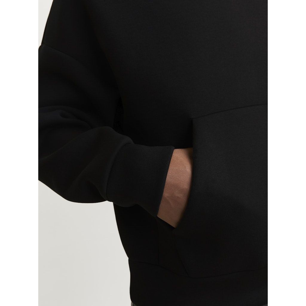 JACK & JONES Džemperis vyrams, Juoda, Kinetic sweat hood 2