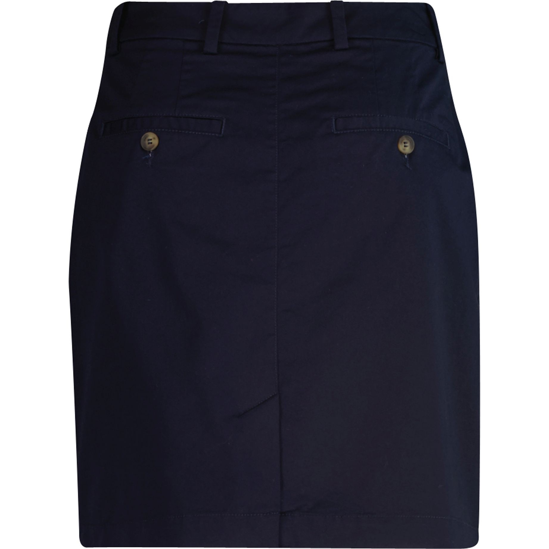 GANT Mini sijonas moterims, Mėlyna, Chino skirt 1
