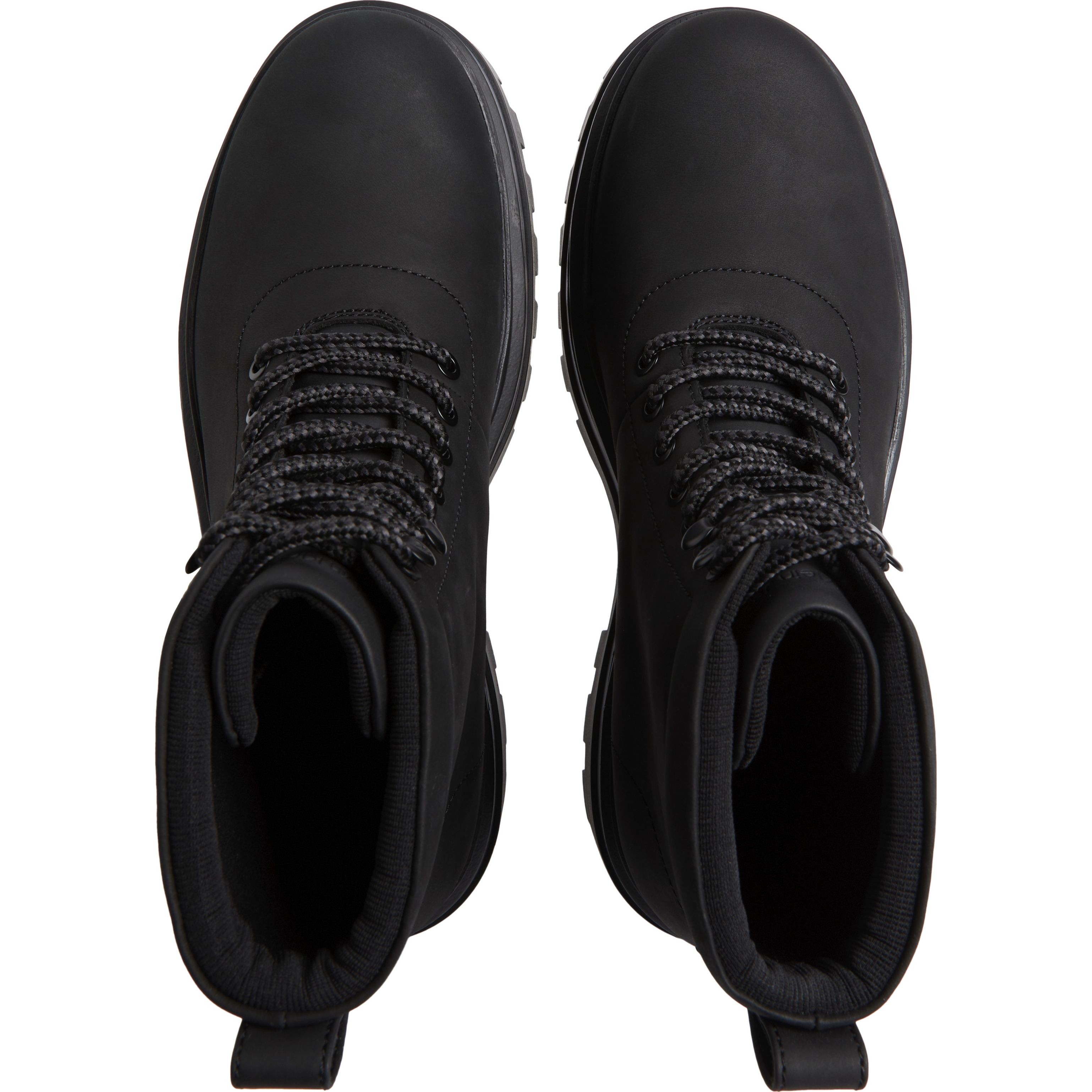 CALVIN KLEIN JEANS Aulinukai vyrams, Juoda, Lugged laceup boot hiking 4