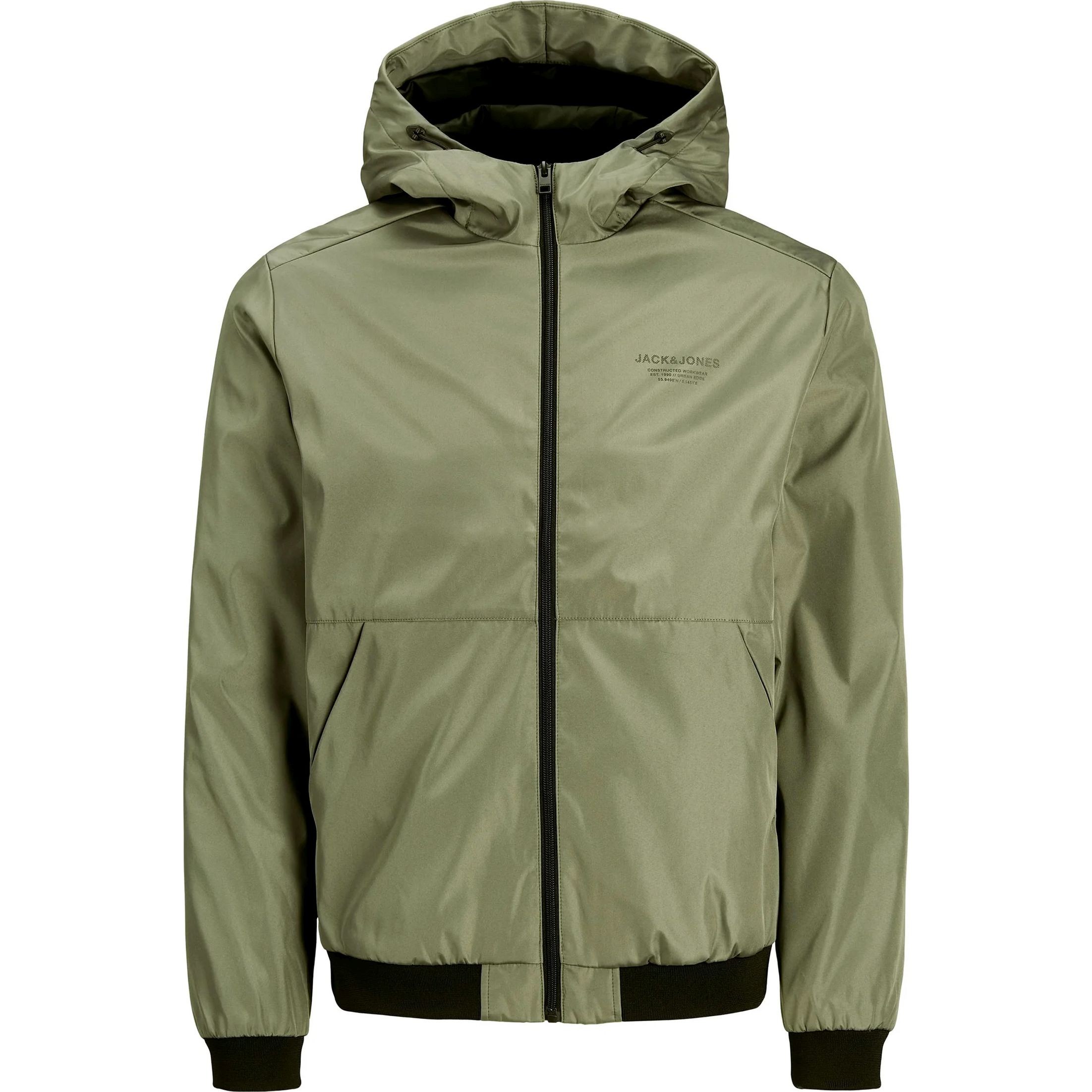 JACK & JONES Striukė vyrams, Žalia, Striukės