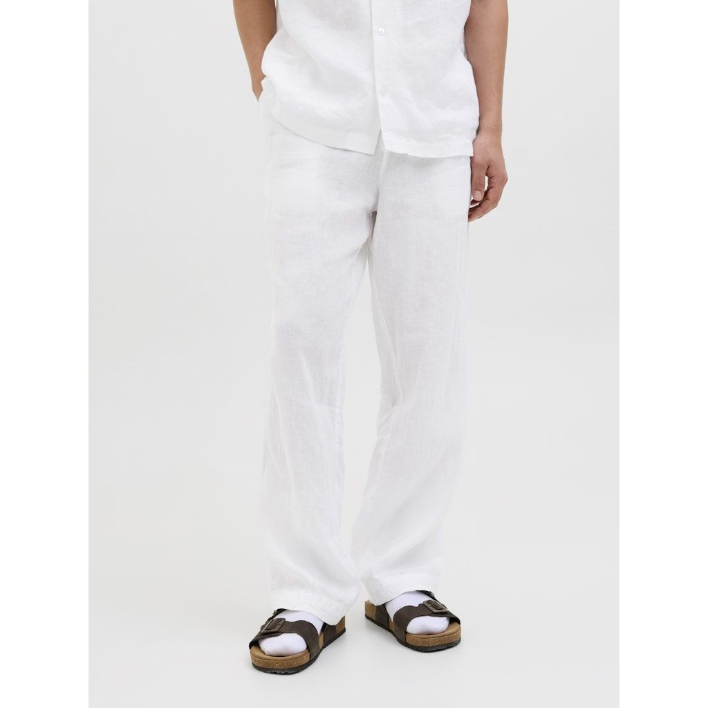 JACK & JONES Kelnės vyrams, Balta, Jpstkarl pants 3
