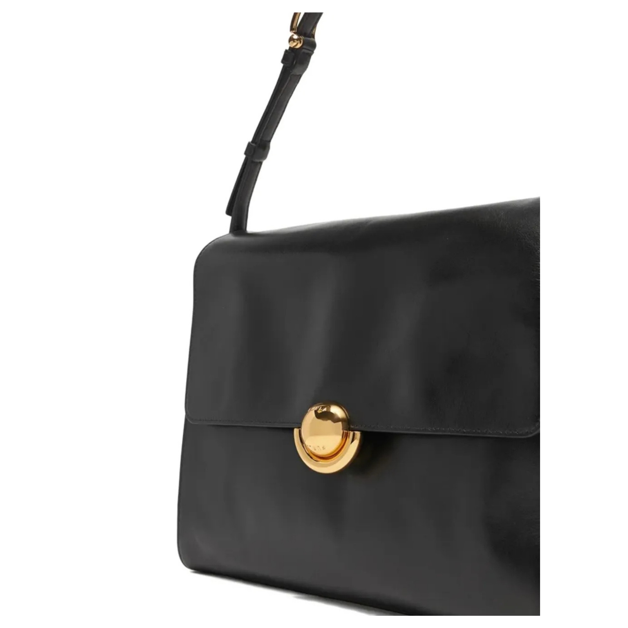 FURLA Rankinė per petį moterims, Juoda, Furla domus m shoulder bag 32 4