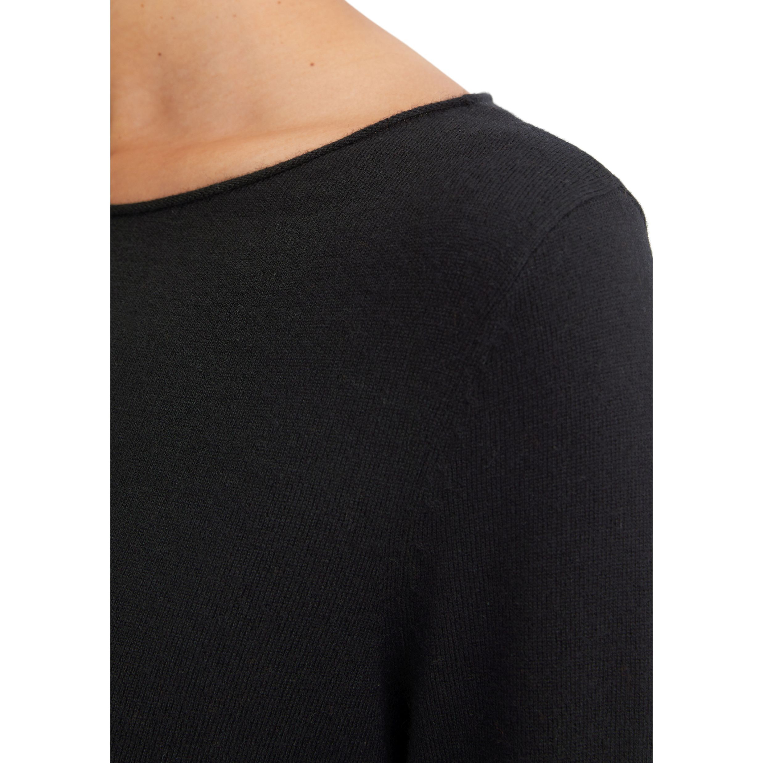 MARC O'POLO Megztinis moterims, Juoda, Sweater M09511860479 4