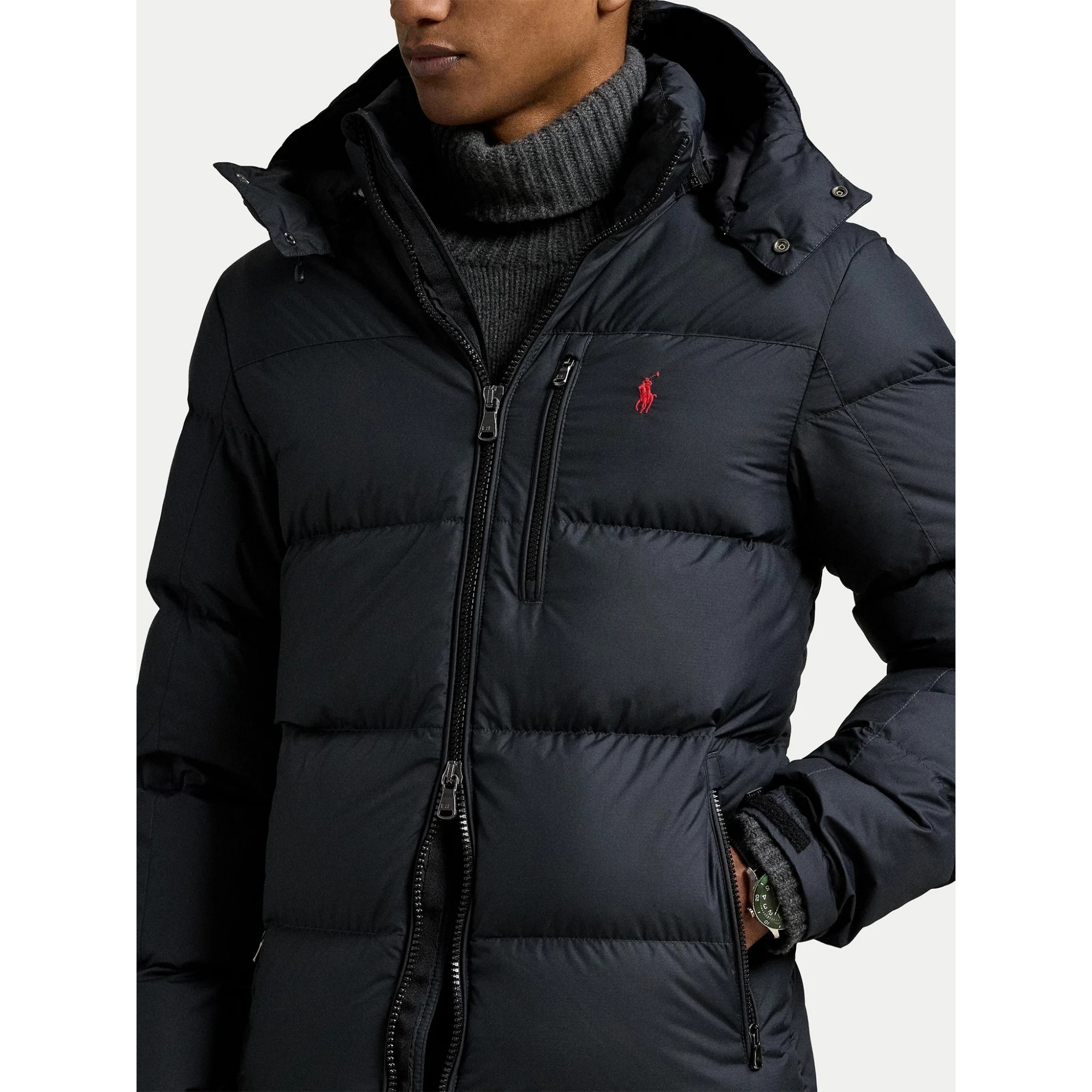 POLO RALPH LAUREN Bomberis vyrams, Juoda, Insulated bomber 2