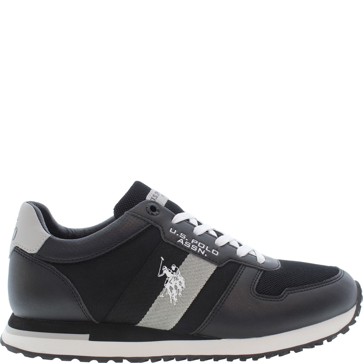 U.S.POLO Laisvalaikio bateliai vyrams, Juoda, XIRIO 2