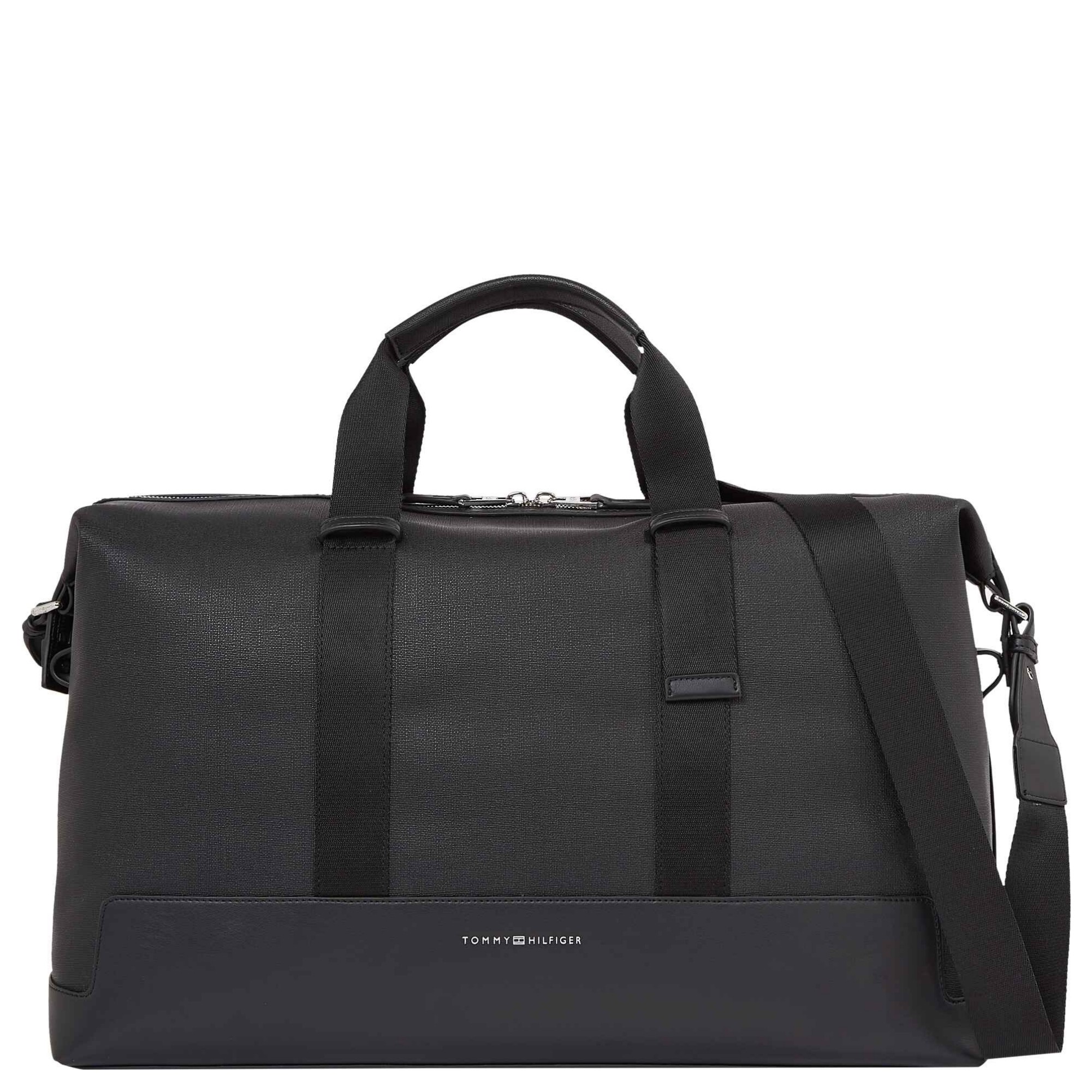 TOMMY HILFIGER Rankinė, krepšys vyrams, Juoda, TH modern duffle 1