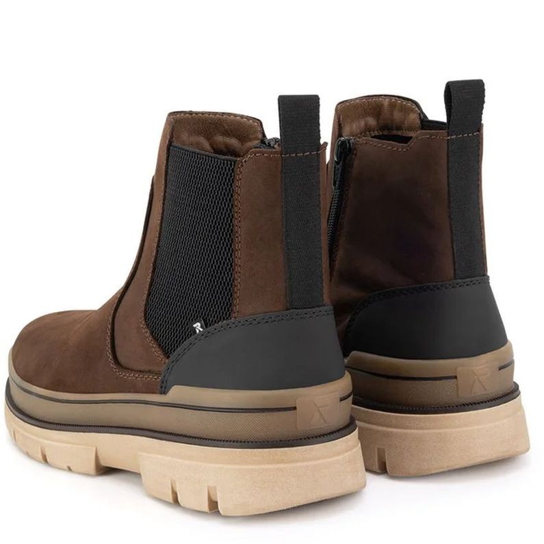 RIEKER EVOLUTION Aulinukai vyrams, Ruda, Men's boots 3