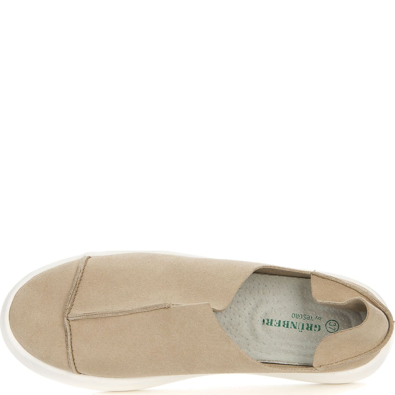 GRUNBERG Laisvalaikio bateliai moterims, Smėlio, LEISURE 4