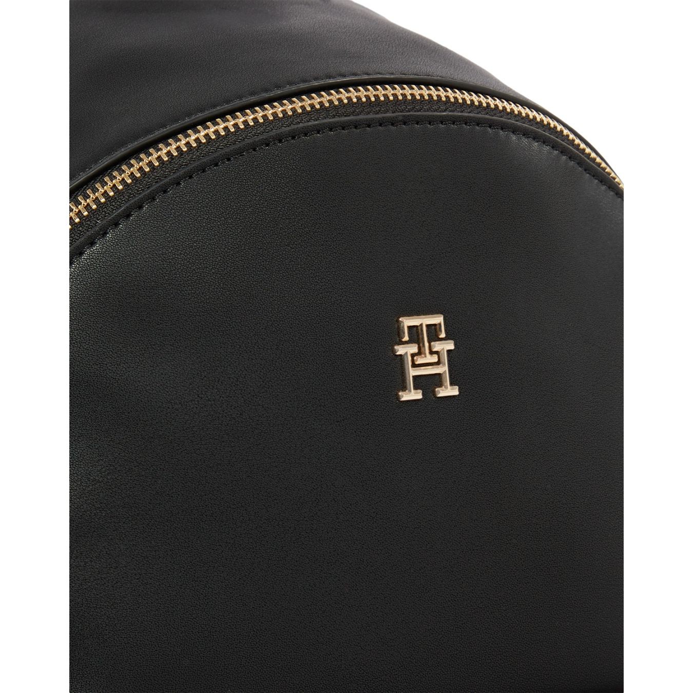 TOMMY HILFIGER Kuprinė moterims, Juoda, Logotape backpack 4