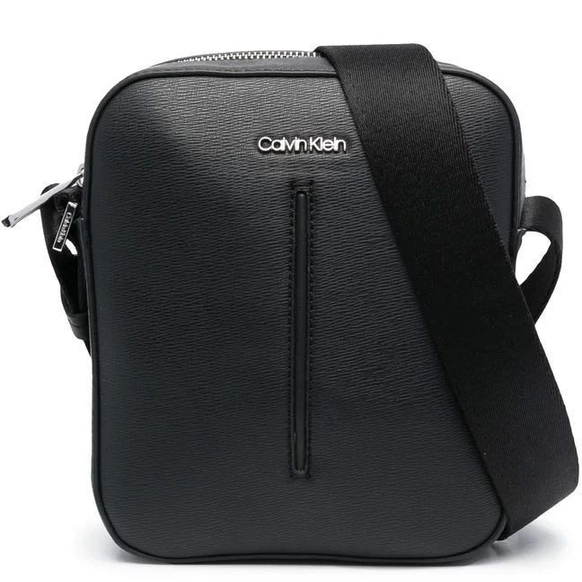 CALVIN KLEIN Rankinė per petį vyrams, Juoda, MEDIAN REPORTER S 1