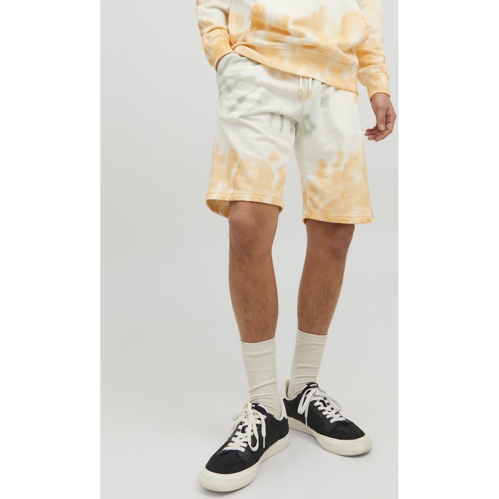 JACK & JONES Šortai vyrams, Smėlio, JPSTTIEDYE SWEA 3