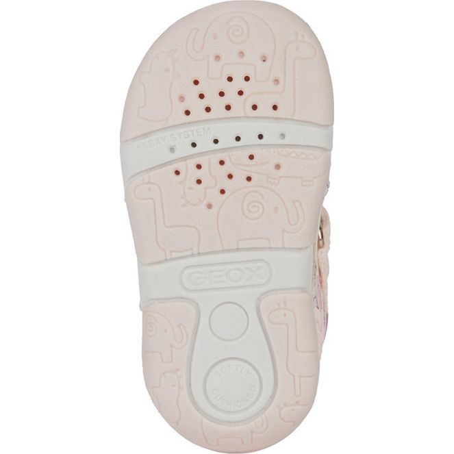 GEOX Basutės mergaitėms, Rožinė, Sandal tapuz 6