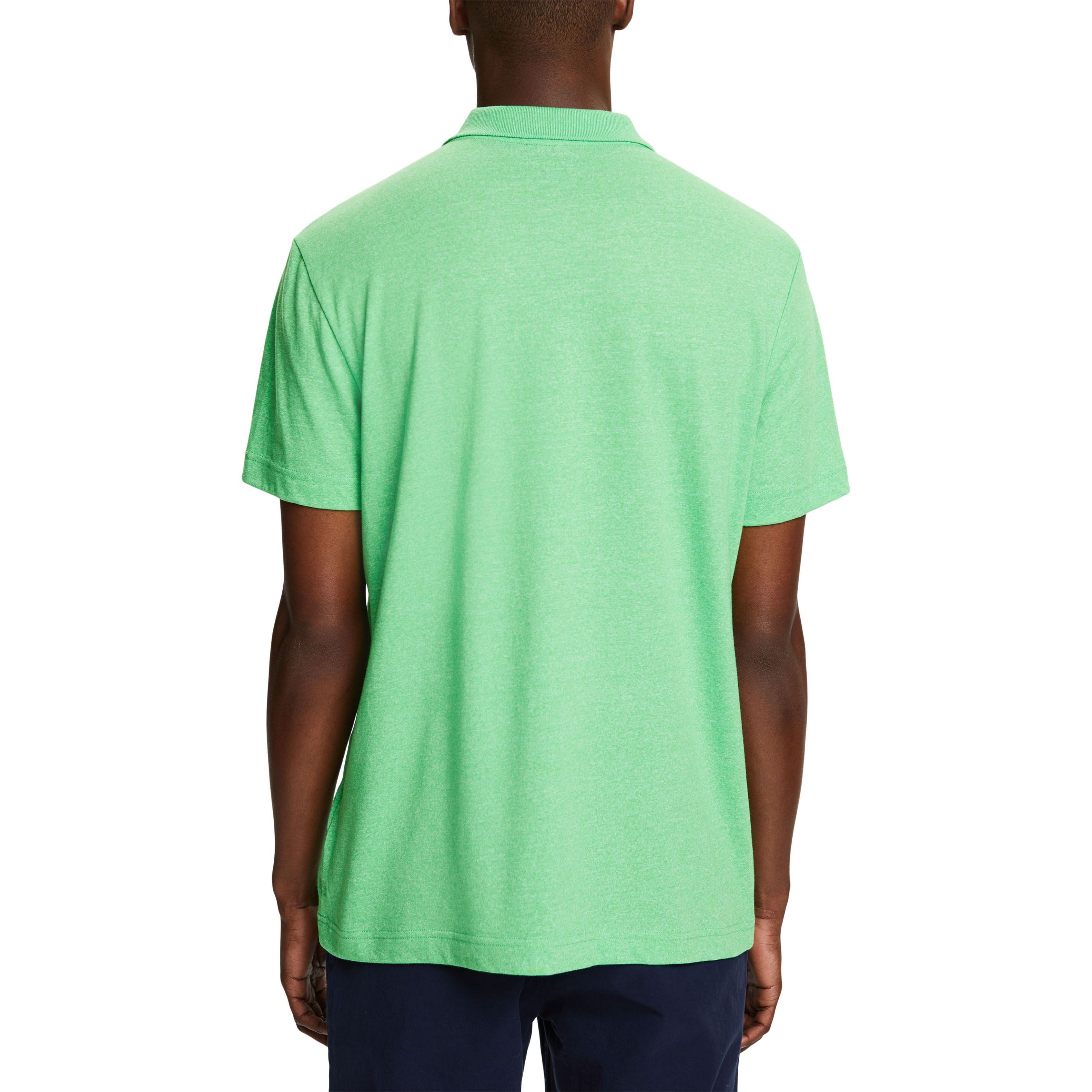 ESPRIT Polo marškiniai trumpos rank. vyrams, Žalia, rcs grindle Polo short 3