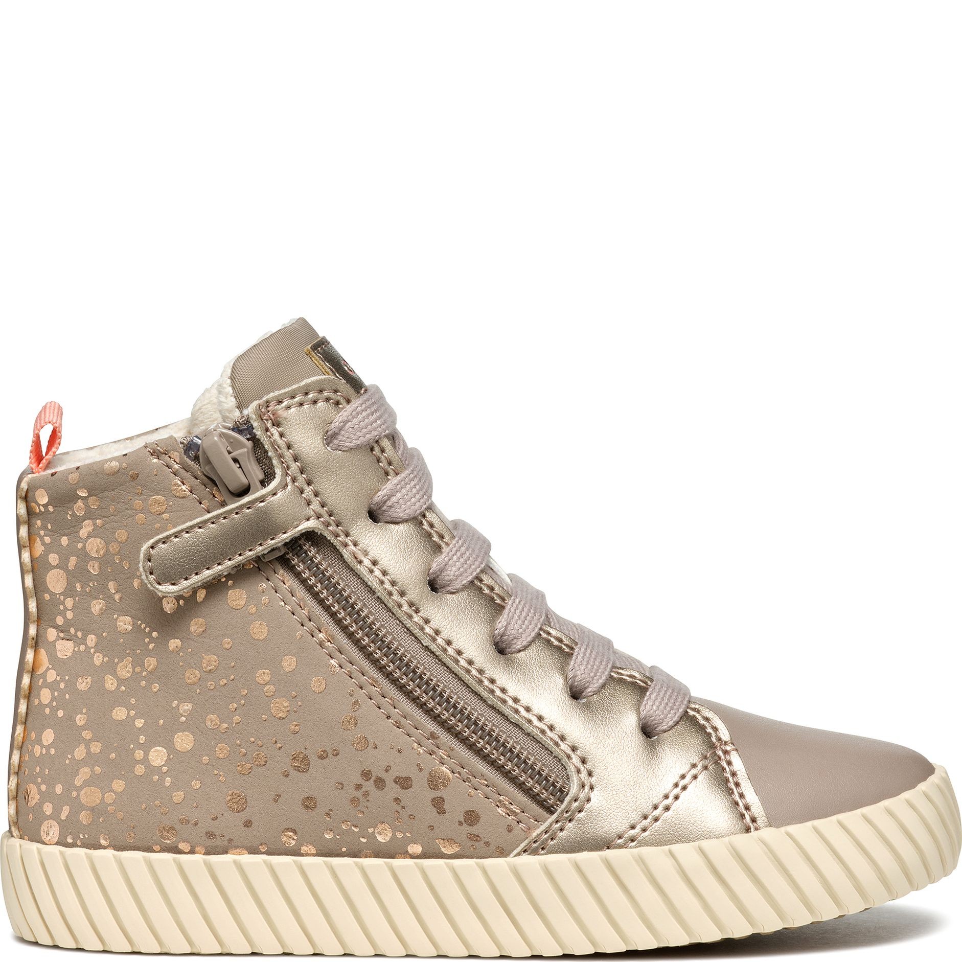 GEOX Aulinukai mergaitėms, Smėlio, Mirroless booties 2