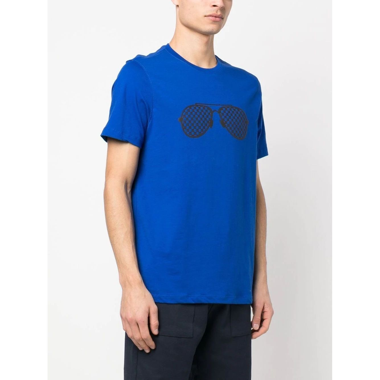 MICHAEL KORS Lengva striukė vyrams, Mėlyna, Checker aviator jacket 2