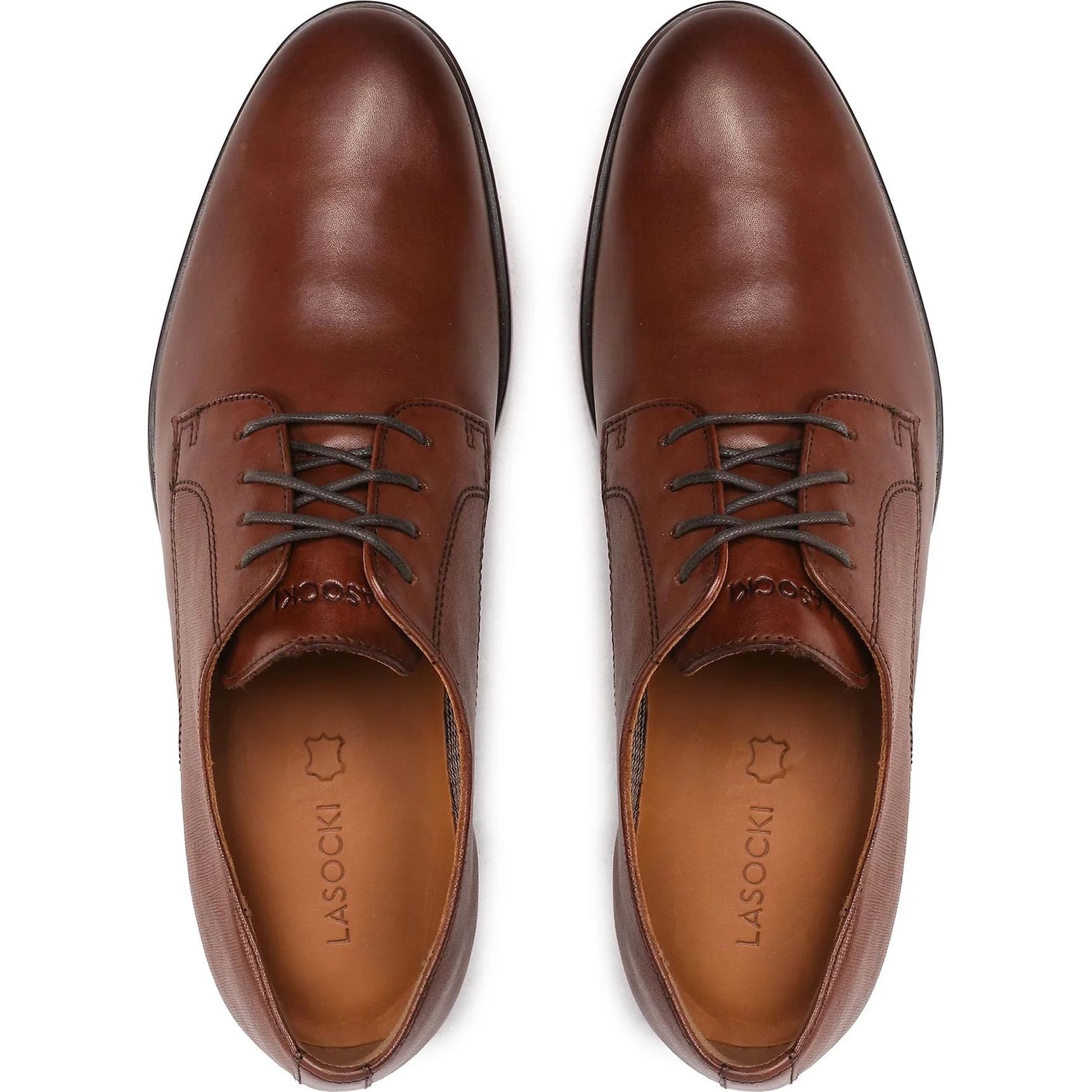 LASOCKI Bateliai - vyrams, Ruda, SHOES 4