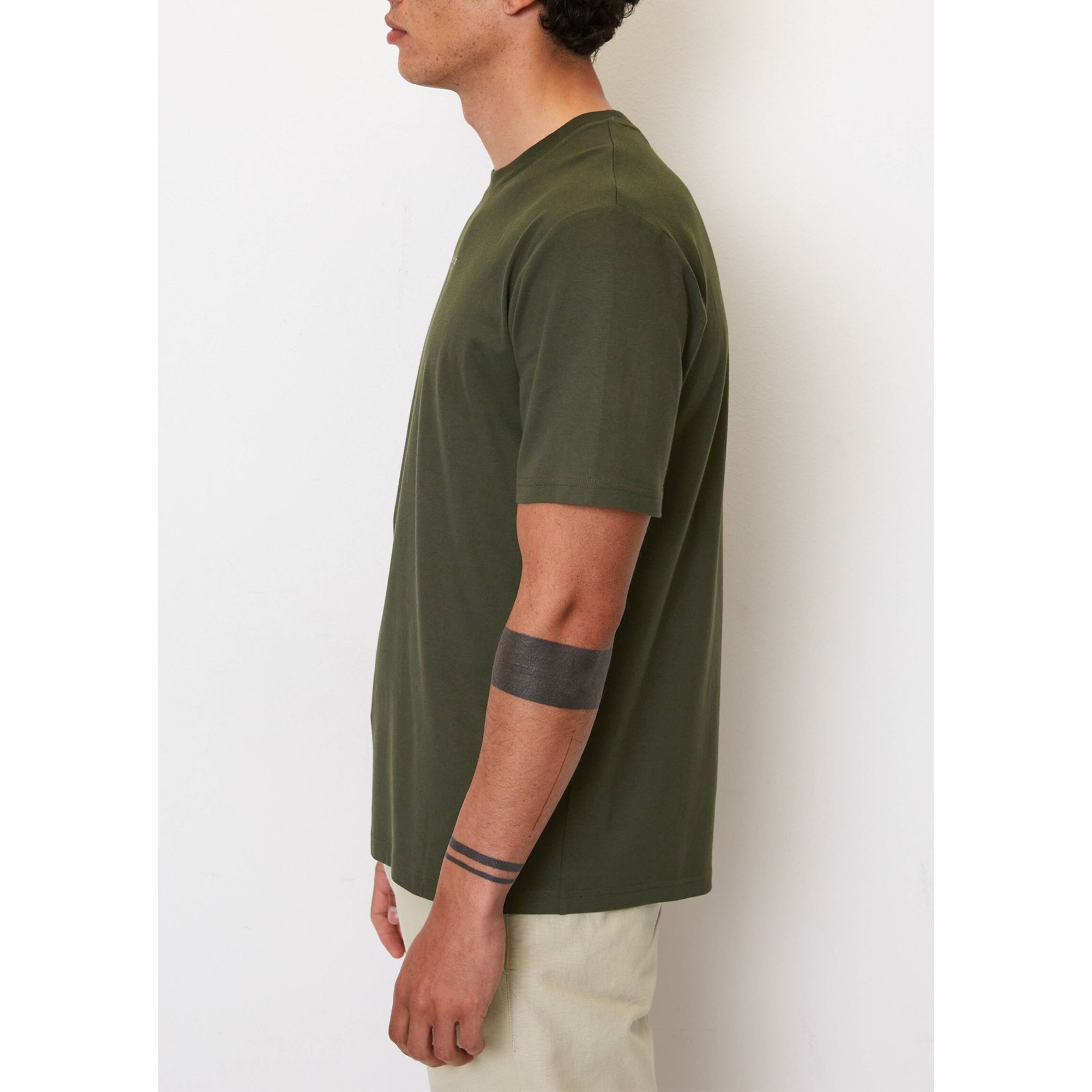 MARC O'POLO Marškinėliai vyrams, Žalia 4