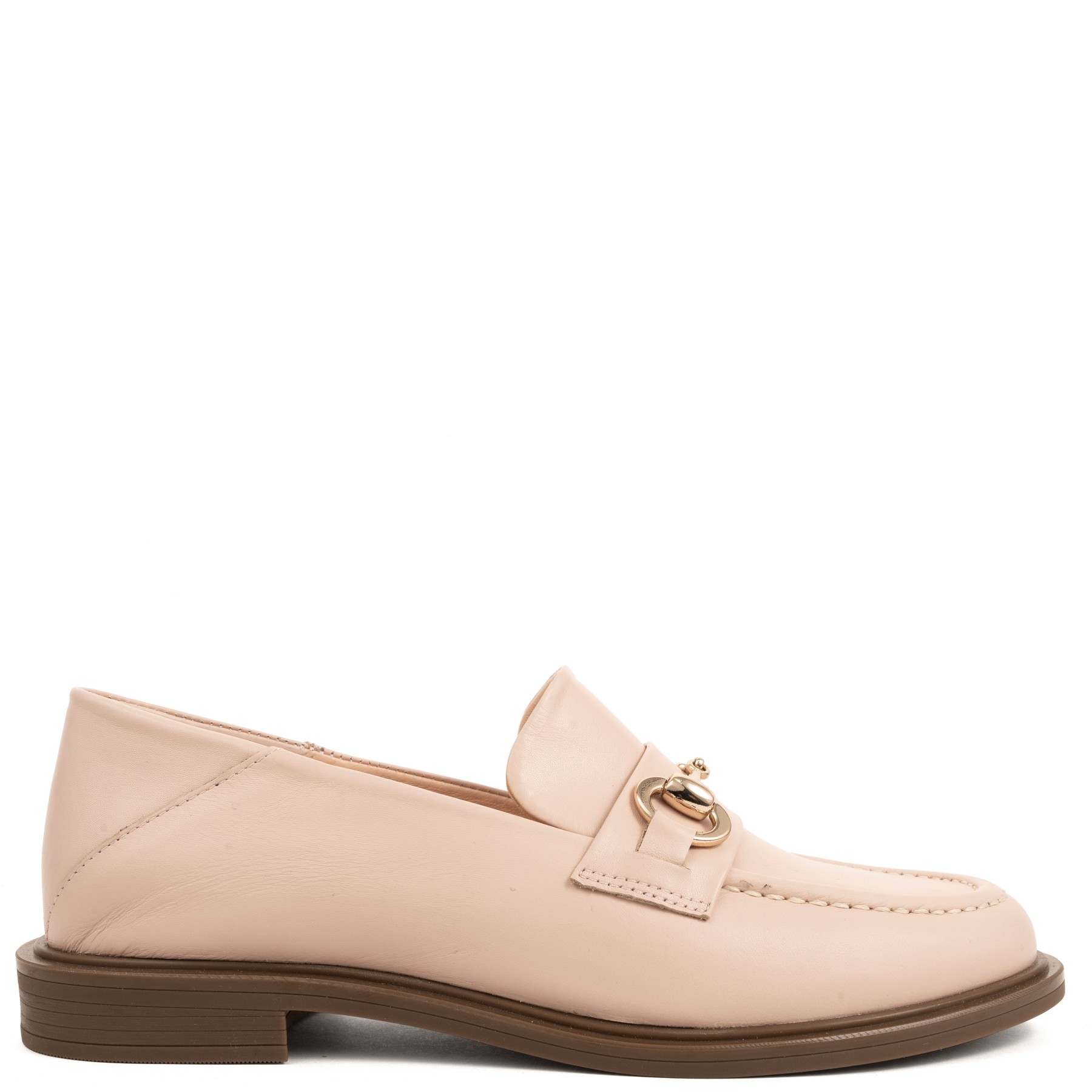 SERGIO MORETTI Loaferiai moterims, Smėlio, Loafers 2