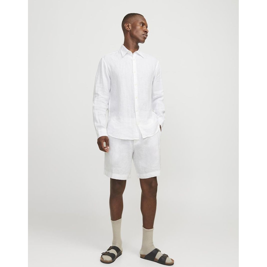 JACK & JONES Šortai vyrams, Balta, Jpstbill shorts 4