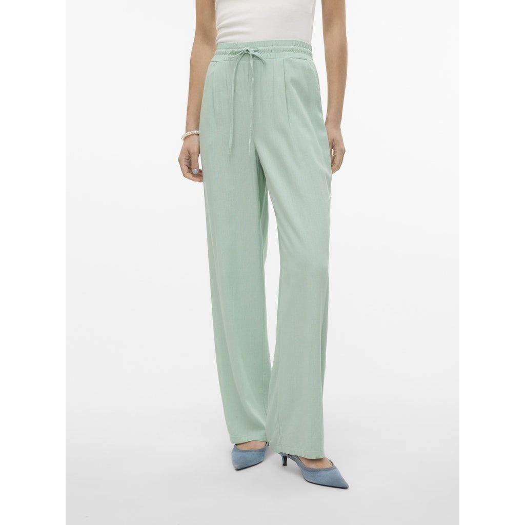 VERO MODA Kelnės moterims, Žalia, Vmjesmilo pants 2