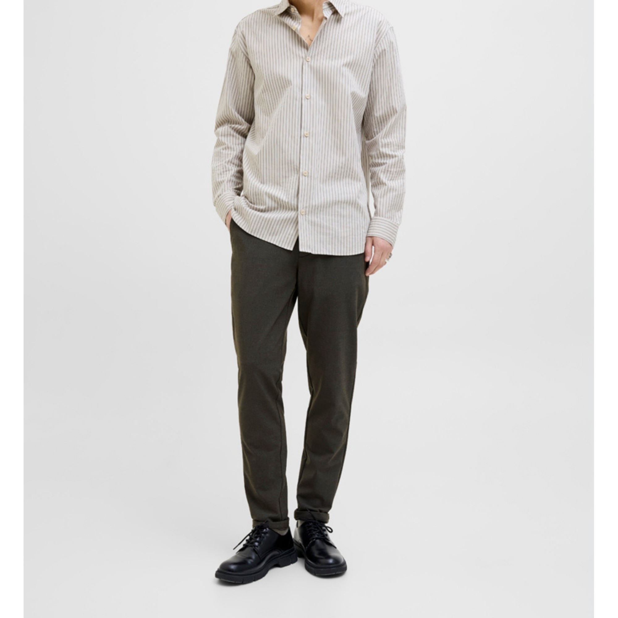 JACK & JONES Formalios kelnės vyrams, Gray, Marco connor 5